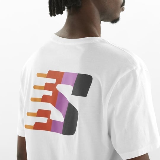 Salomon Furious Beyaz Erkek Tshirt - 4