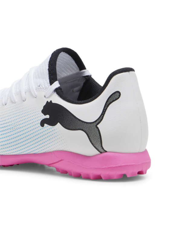 Puma FUTURE 7 PLAY TT Jr BEYAZ Çocuk Halı Saha Ayakkabısı - Puma (1)