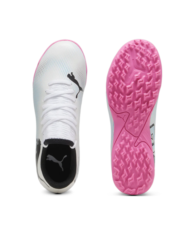 Puma Future 7 Play TT Jr Beyaz Çocuk Halı Saha Ayakkabısı - 4