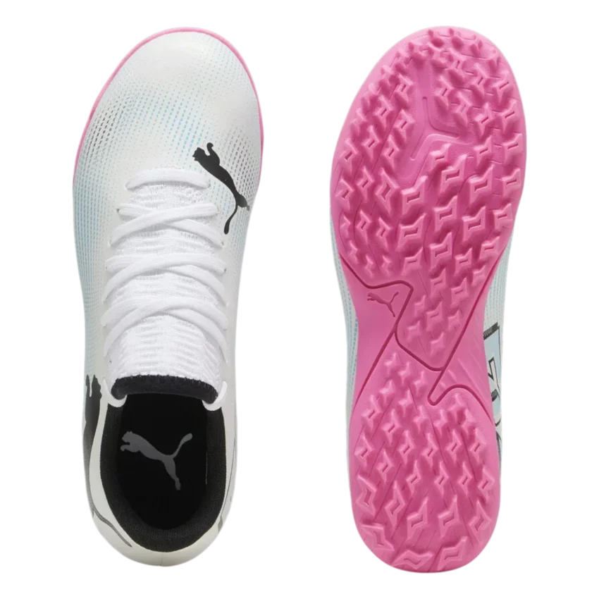 Puma Future 7 Play TT Jr Beyaz Çocuk Halı Saha Ayakkabısı - 4