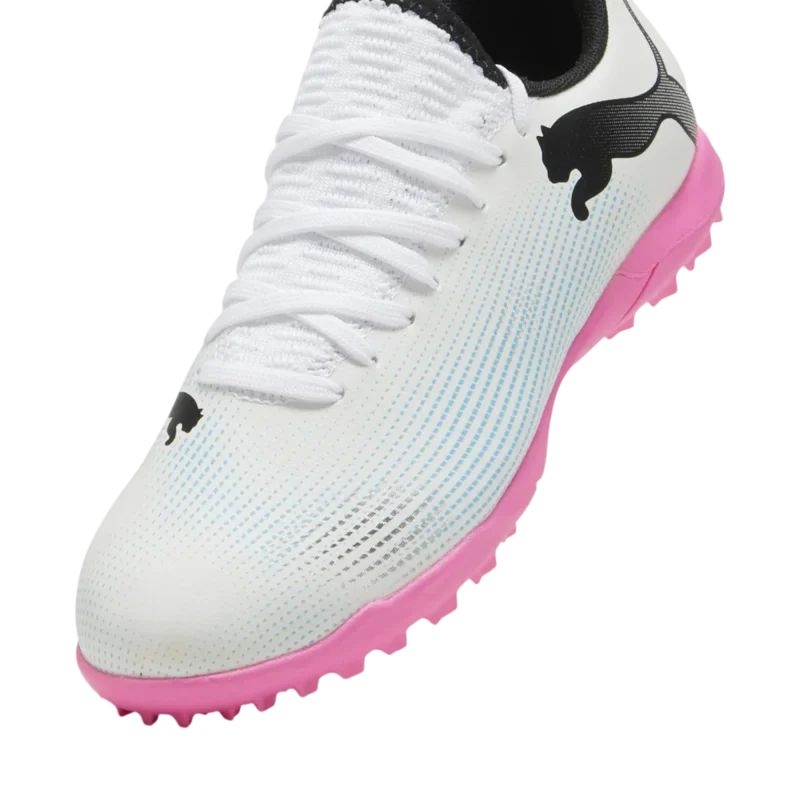 Puma Future 7 Play TT Jr Beyaz Çocuk Halı Saha Ayakkabısı - 5