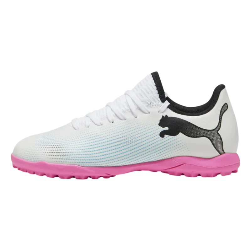 Puma Future 7 Play TT Jr Beyaz Çocuk Halı Saha Ayakkabısı - Puma (1)