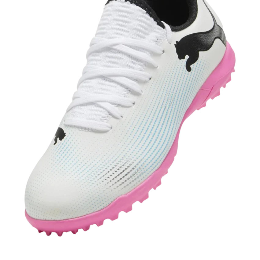 Puma Future 7 Play TT Jr Beyaz Çocuk Halı Saha Ayakkabısı - 5
