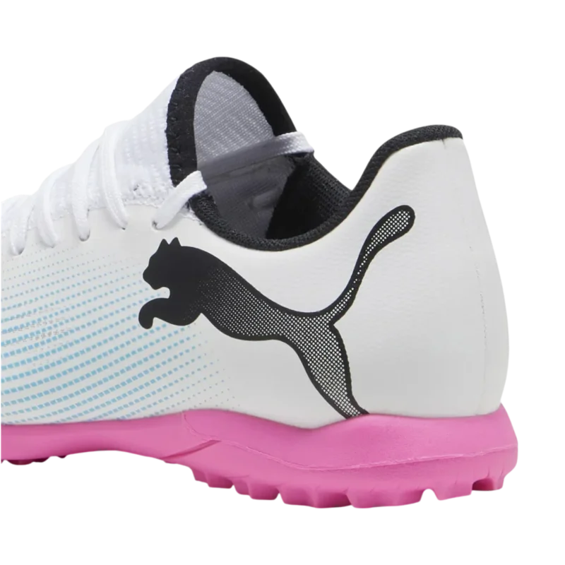 Puma Future 7 Play TT Jr Beyaz Çocuk Halı Saha Ayakkabısı - 6