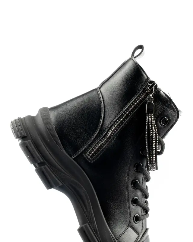 Gamelu Neptün Zenne Siyah Kadın Bot - 4