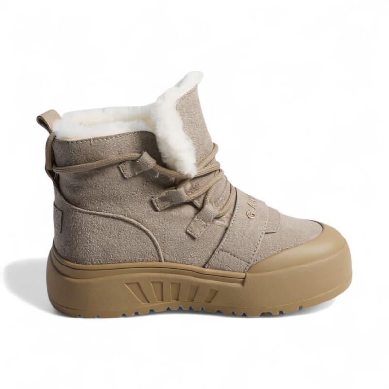 Gamelu Tape Zenne Bot Bej Kadın Bot - Gamelu