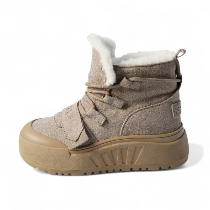 Gamelu Tape Zenne Bot Bej Kadın Bot - Gamelu (1)