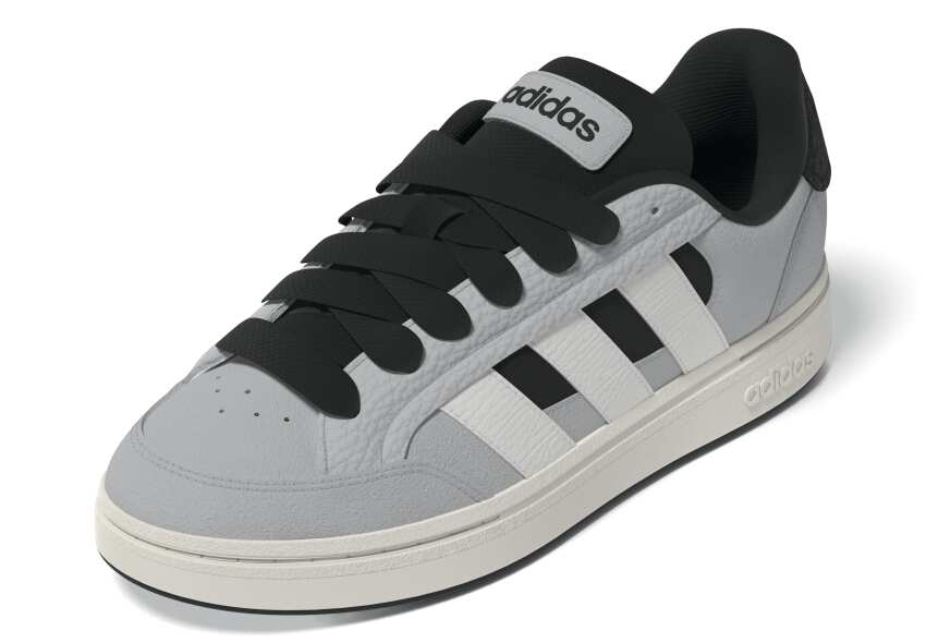 Adidas Grand Court Alpha Gri Erkek Günlük Ayakkabı - 5