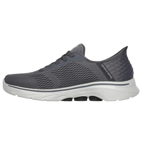 Skechers GO WALK 7 - FREE HAND 2 Gri Erkek Koşu Ayakkabısı - 3