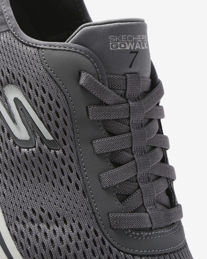Skechers GO WALK 7 - FREE HAND 2 Gri Erkek Koşu Ayakkabısı - 8
