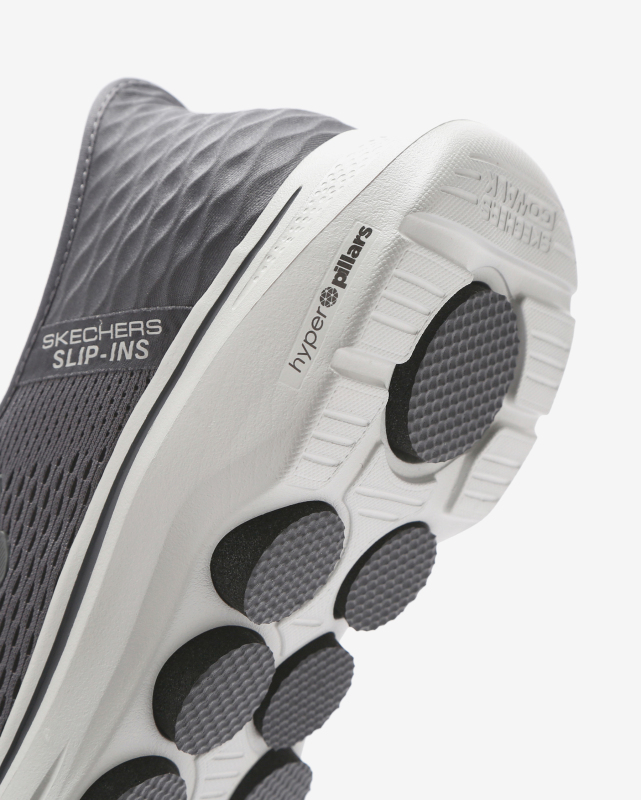 Skechers GO WALK 7 - FREE HAND 2 Gri Erkek Koşu Ayakkabısı - 9
