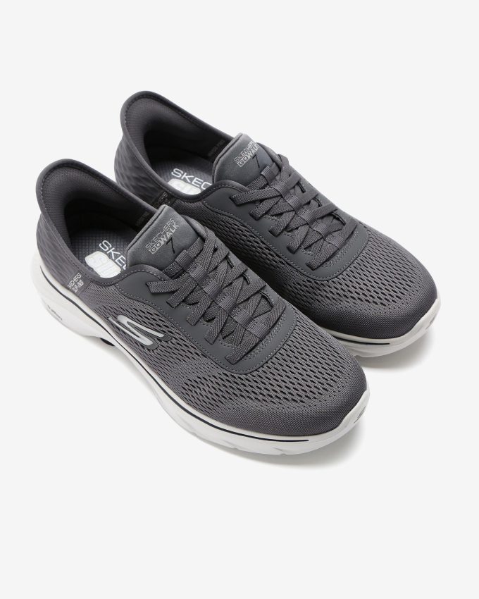 Skechers GO WALK 7 - FREE HAND 2 Gri Erkek Koşu Ayakkabısı - 6