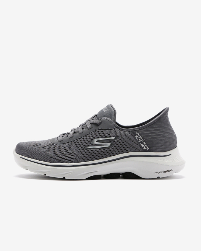 Skechers GO WALK 7 - FREE HAND 2 Gri Erkek Koşu Ayakkabısı - 2