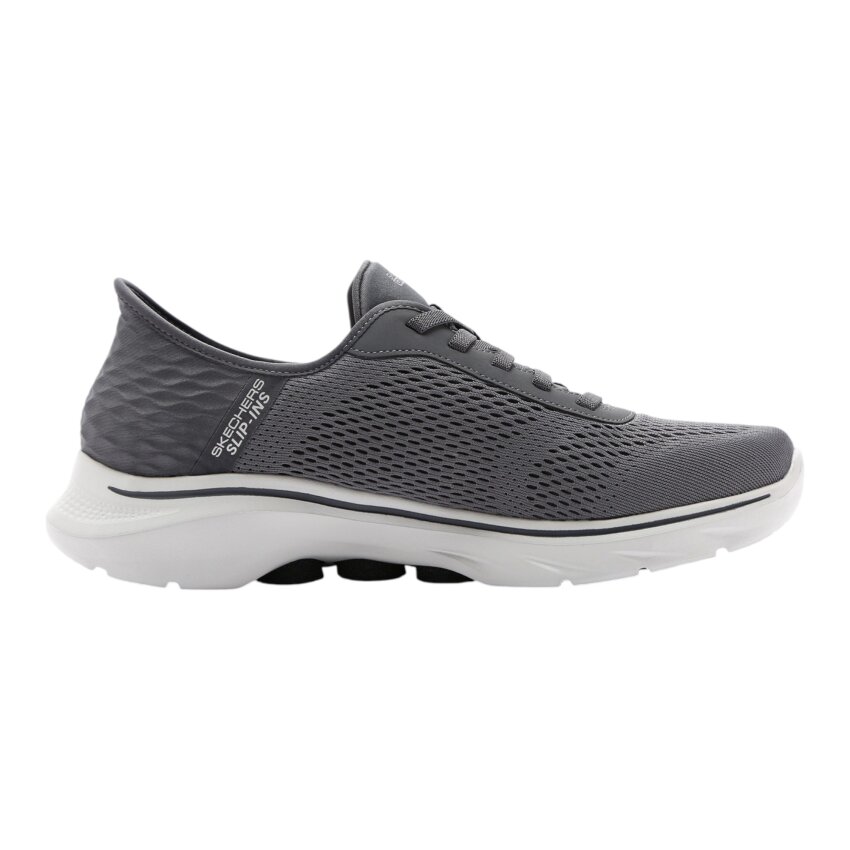 Skechers GO WALK 7 - FREE HAND 2 Gri Erkek Koşu Ayakkabısı - 1