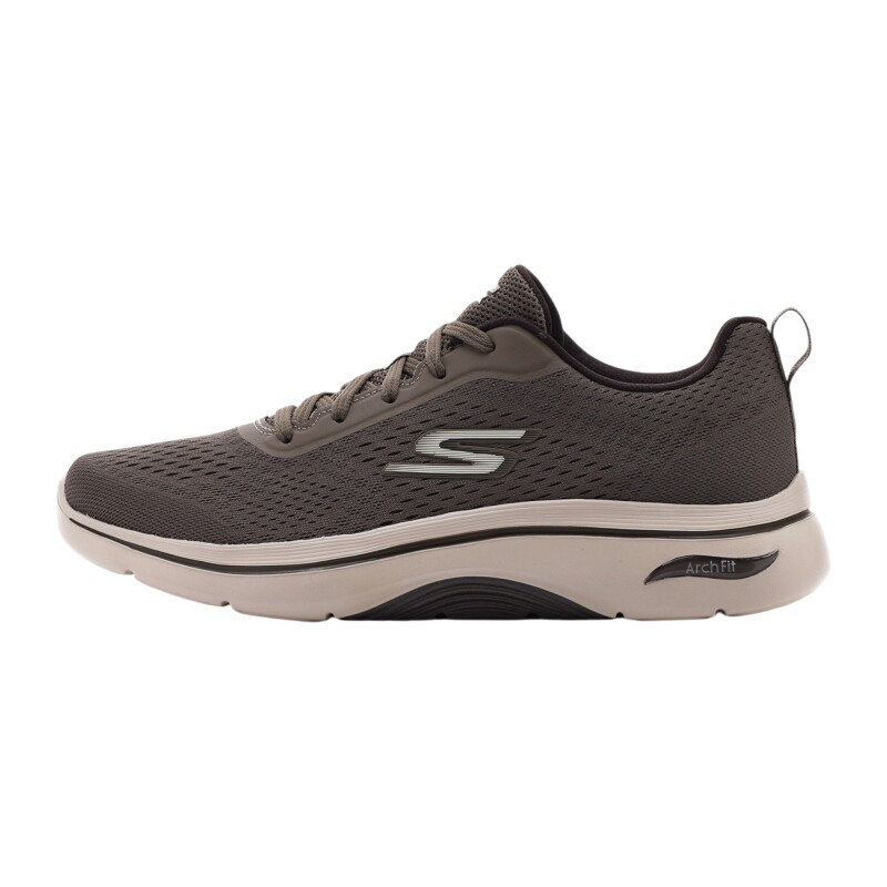 Skechers Go Walk Arch Fit 2.0 - İdyllic 2 Bej Erkek Günlük Ayakkabı - Skechers