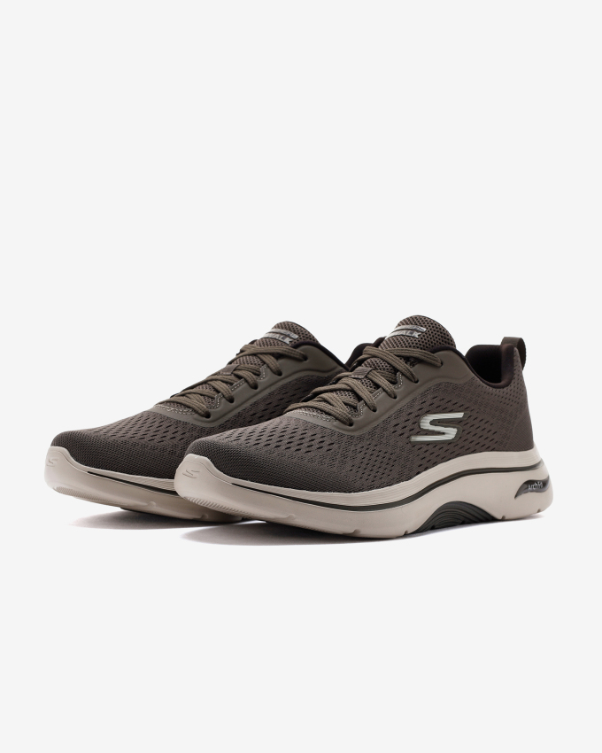 Skechers Go Walk Arch Fit 2.0 - İdyllic 2 Bej Erkek Günlük Ayakkabı - 4