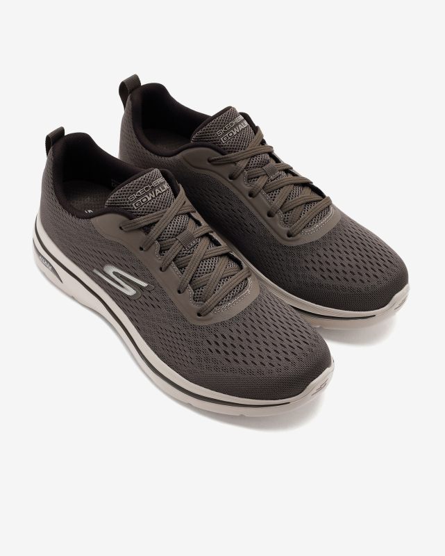 Skechers Go Walk Arch Fit 2.0 - İdyllic 2 Bej Erkek Günlük Ayakkabı - 5