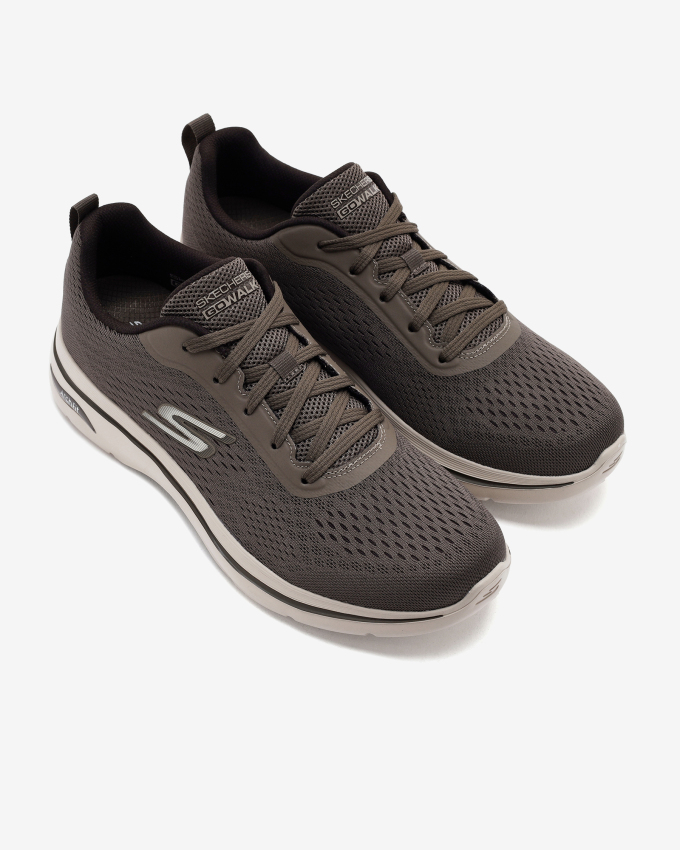 Skechers Go Walk Arch Fit 2.0 - İdyllic 2 Bej Erkek Günlük Ayakkabı - 5