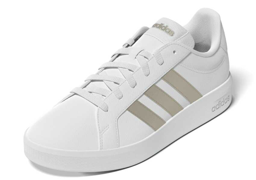 Adidas Grand Court Base 3.0 Beyaz Kadın Günlük Ayakkabı - 5