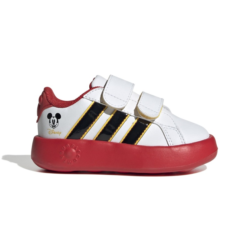 Adidas Grand Court Mickey Beyaz Çocuk Günlük Ayakkabı - Adidas