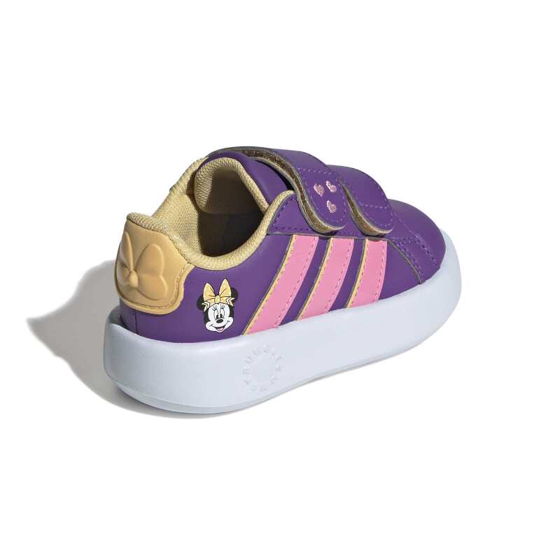 Adidas Grand Court Minnie Mor Çocuk Günlük Ayakkabı - 4