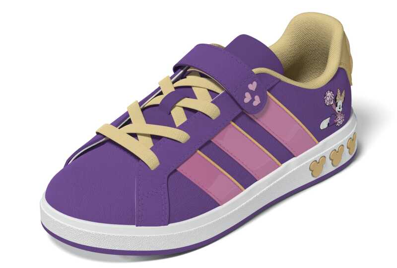 Adidas Grand Court Minnie El Mor Çocuk Günlük Ayakkabı - 5