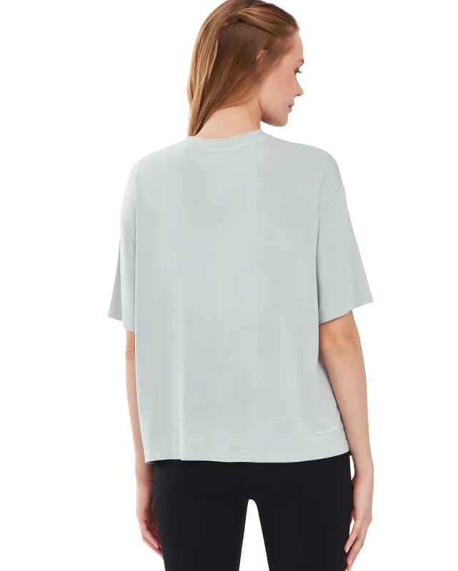 Skechers Graphic T-Shirt W Short Sleeve Gri Kadın Tshirt - 2