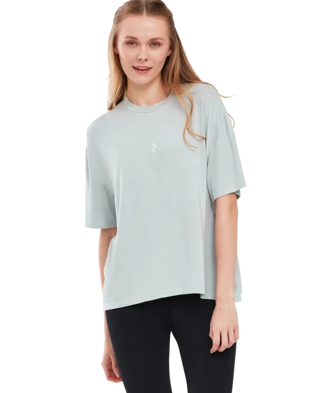 Skechers Graphic T-Shirt W Short Sleeve Gri Kadın Tshirt - 4