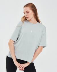 Skechers Graphic T-Shirt W Short Sleeve Gri Kadın Tshirt - 1