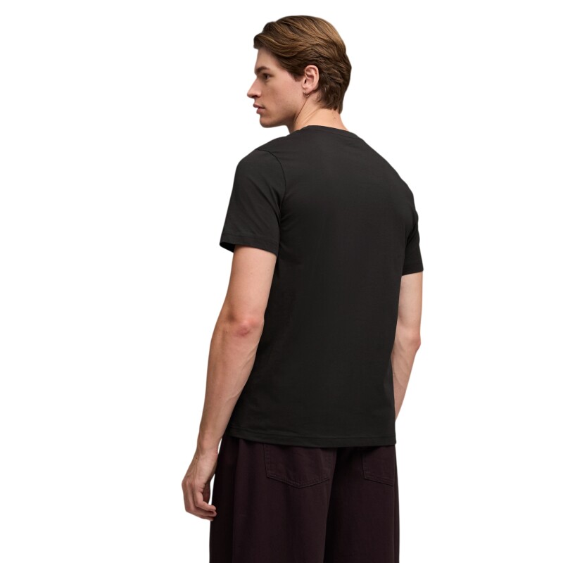 Puma Graphic Siyah Erkek Tshirt - 2