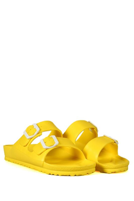 Hammer Jack BANGKOK Z SARI Kadın Terlik 581 234-Z-5793 - 3