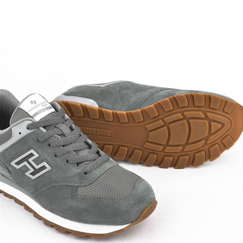 Hammer Jack CHILE M AYAKKABI Gri-Beyaz-Kauçuk Erkek Günlük Ayakkabı 102 19253-M-12832 - 3