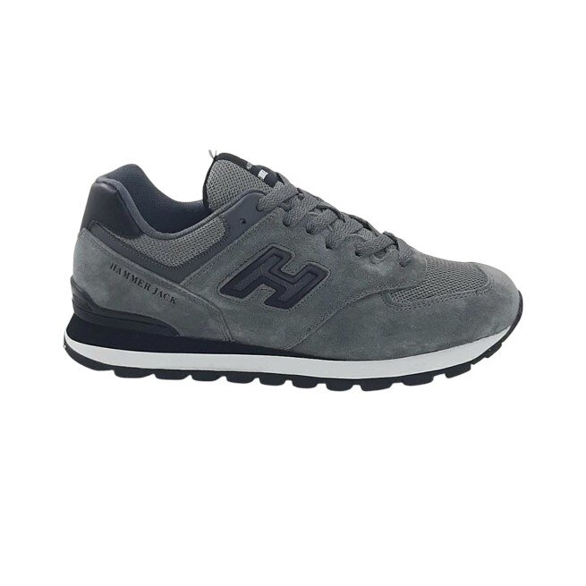 Hammer Jack CHILE Gri-Siyah Erkek Günlük Ayakkabı - 1