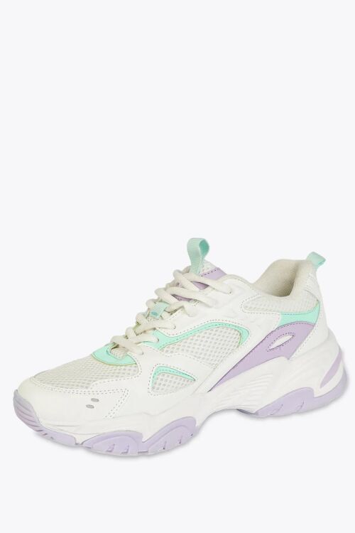 Hammer Jack Dareo Z Beyaz-Mor Kadın Günlük Ayakkabı - 3