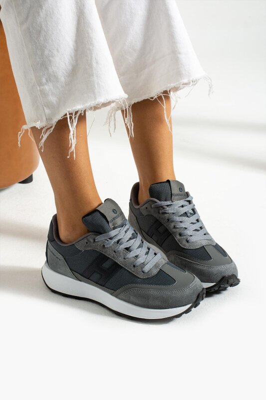 Hammer Jack MATO Z SPOR AYAKKABI Gri Kadın Günlük Ayakkabı - 3