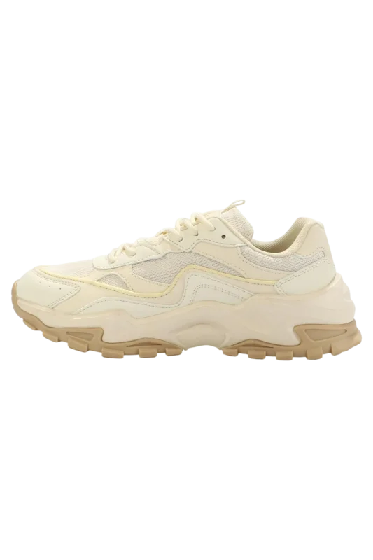 Hammer Jack Russel Z Spor Ayakkabı Bej Kadın Günlük Ayakkabı - 2