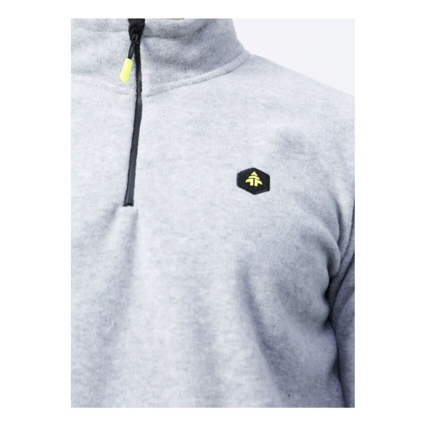 Hammer Jack TURIN ERKEK YARIM FERMUARLI POLAR Gri Erkek Sweatshirt 602 T01-E-5396 - 2