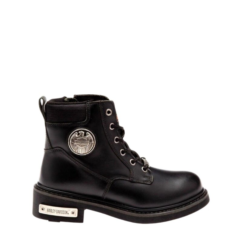 Harley Davidson JIM Siyah-Siyah Erkek Bot - Harley Davidson