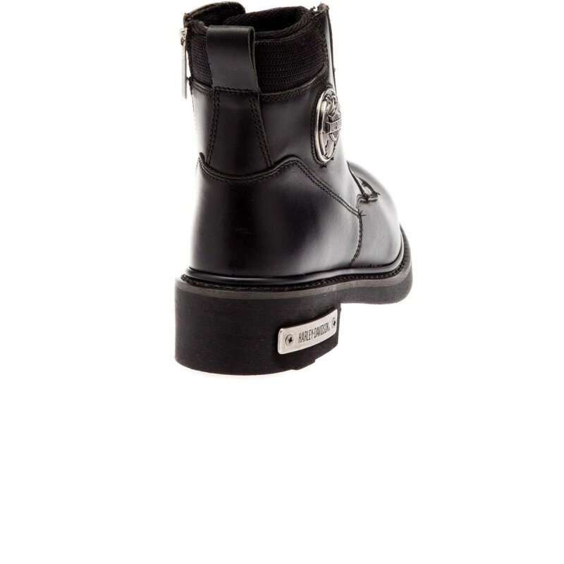 Harley Davidson JIM Siyah-Siyah Erkek Bot - 3