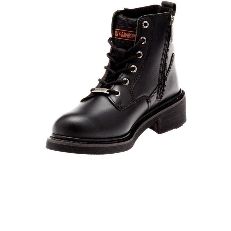Harley Davidson JIM Siyah-Siyah Erkek Bot - 4