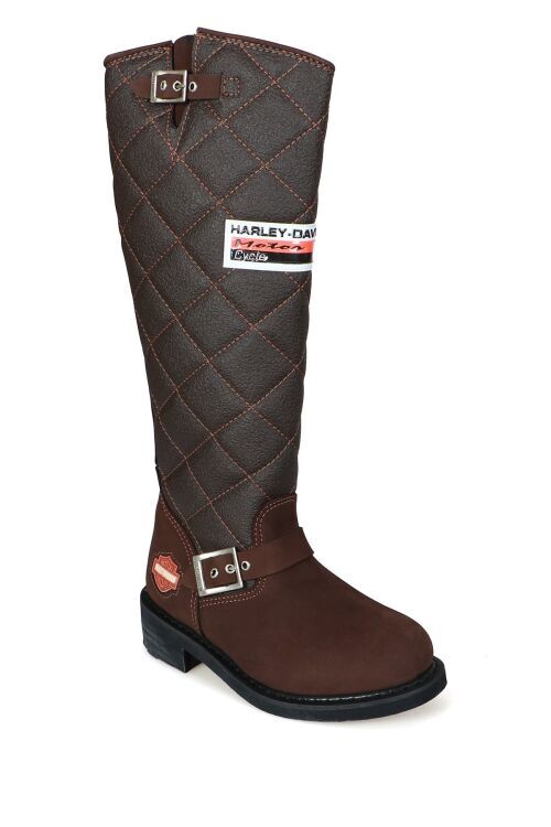 Harley Davidson LACONIA HI 646 Kahverengi Kadın Bot - 2