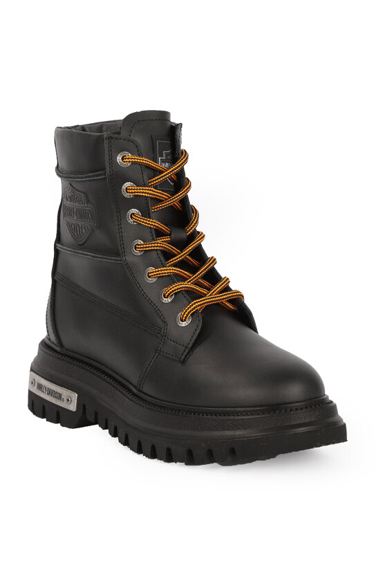 Harley Davidson MAYA SİYAH Kadın Bot&Çizme - 5