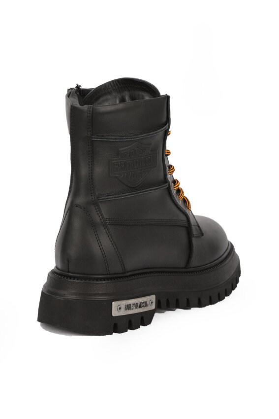 Harley Davidson Maya Siyah Kadın Bot&Çizme - 4