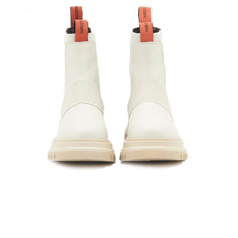 Harley Davidson NEFUD Bej Kadın Bot&Çizme - 4