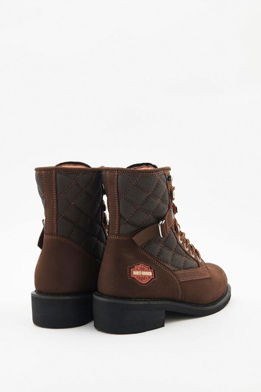 Harley Davidson New Worker Kahverengi Erkek Bot - 4