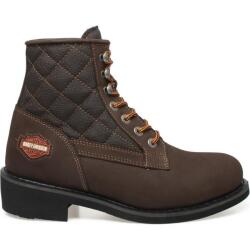 Harley Davidson NEW WORKER MID Kahverengi Erkek Bot - 1