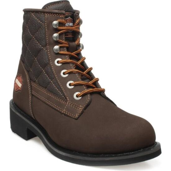 Harley Davidson NEW WORKER MID Kahverengi Erkek Bot - 2