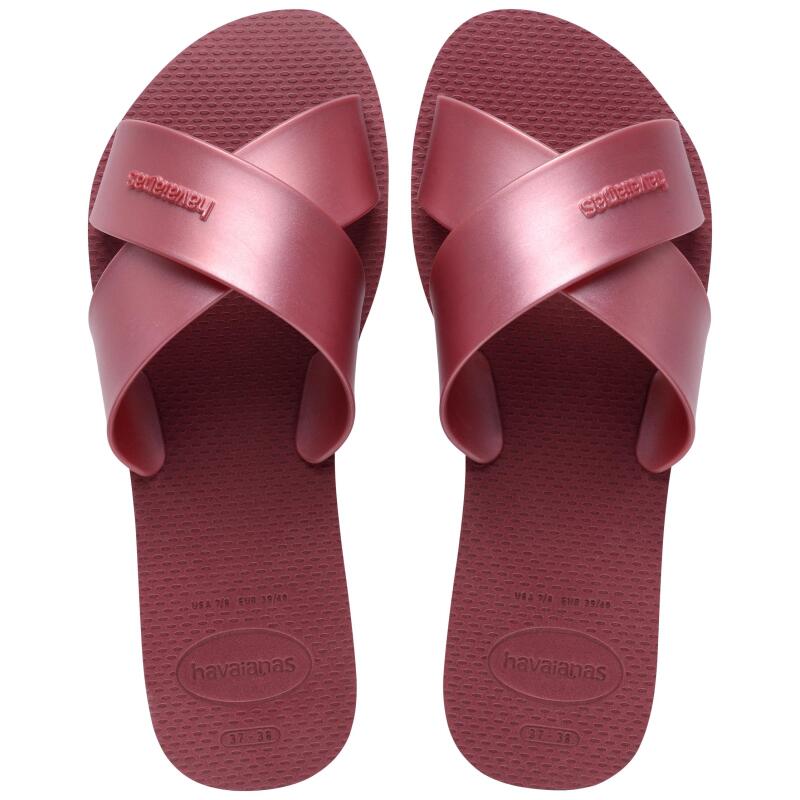 Havaianas Aqua Metallic Bordo Kadın Terlik - 4