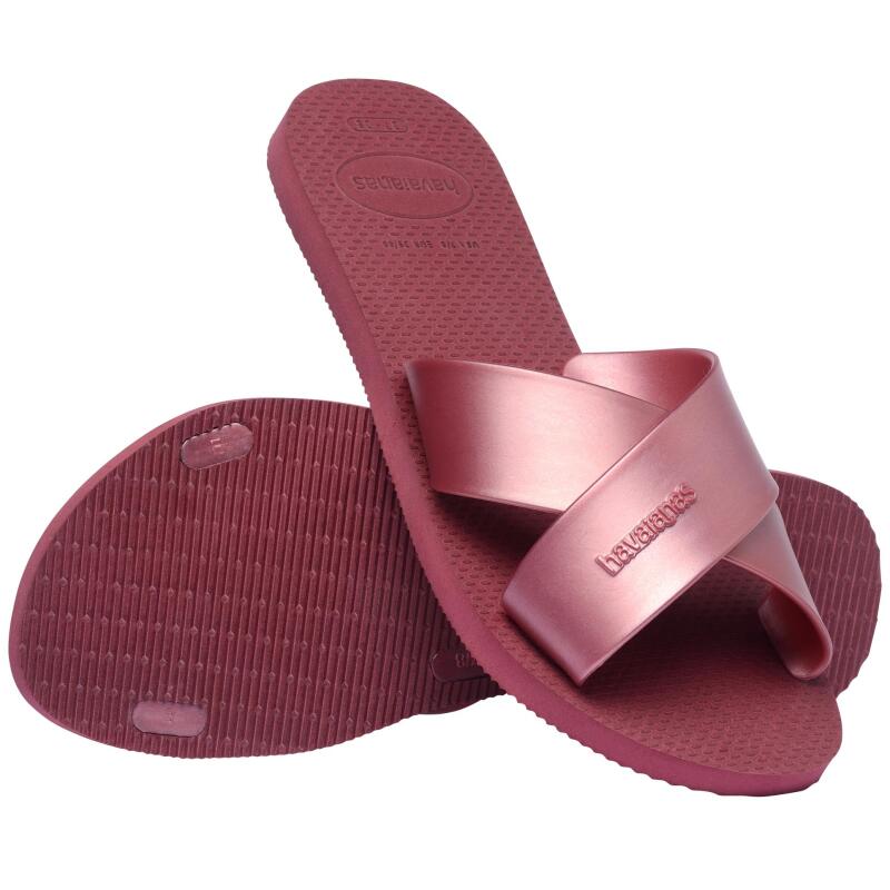 Havaianas Aqua Metallic Bordo Kadın Terlik - 6