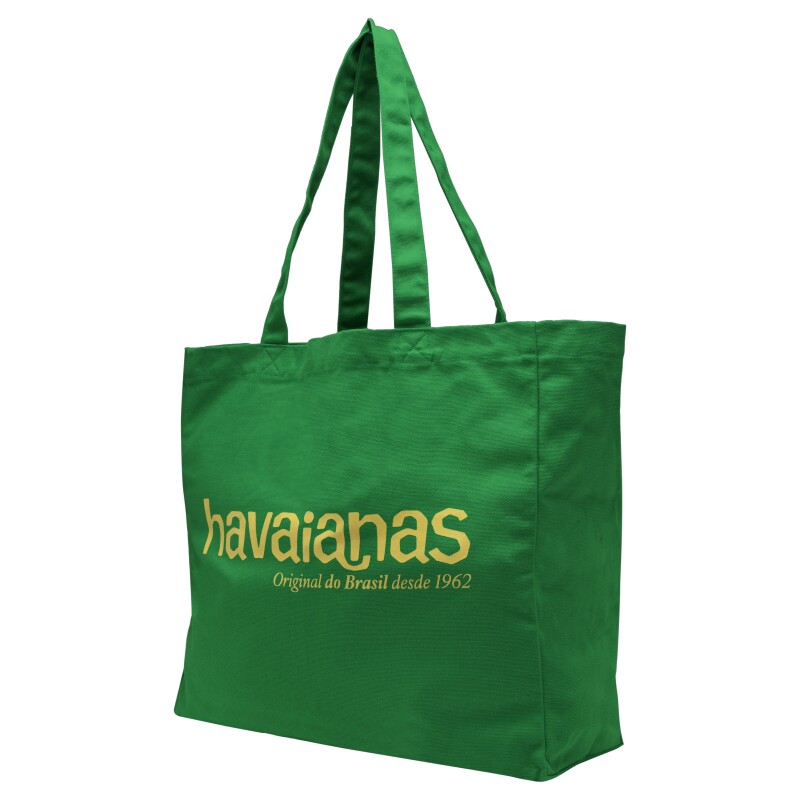 Havaianas Beach Bag XL Logo Yeşil Kadın Omuz Çantası - Havaianas (1)